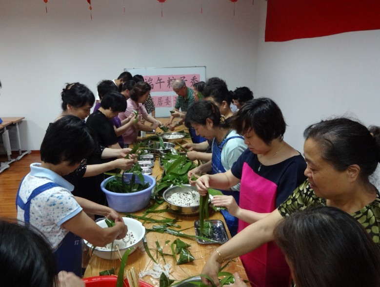 罗店镇各居民区党组织开展端午系列活动